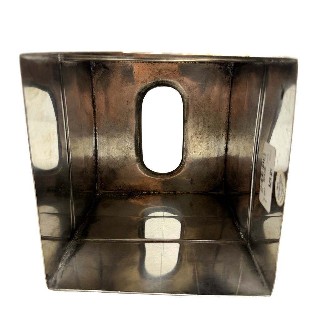 Vintage Paradigm Exclusives India Stainless Steel Shell Inlay Tissue Holder - Picture 6 of 13